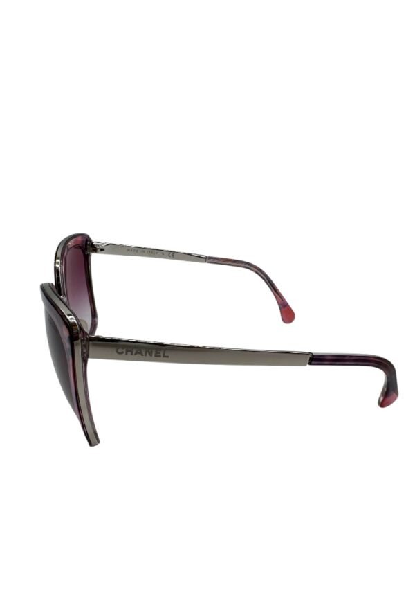 CHANEL  – SUNGLASSES CAT EYE PINK - Image 4